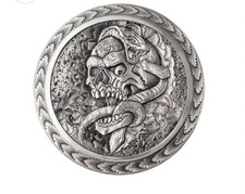 Kinglemc Skull Gas Cap Fuel Tank Cap for Harley Davidson picture