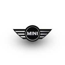 MINI Cooper S JCW Steering Wheel Badge Gel Overlay Chrome FITS ALL MINI picture