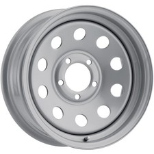 1 New 15X6 Vision Mod Trailer Silver  5x5 5x127 ET0 Wheel Rim picture