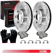 Front Brake RotorCeramic Pads Fits Toyota Corolla Matrix Pontiac Vibe 2003-2008 picture
