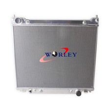 5 ROW Aluminum Radiator FOR 1995-1997 Ford F250 F350 7.3L Powerstroke V8 DIESEL picture