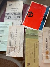 Original 1965/1966 Porsche 911 Owners Manuals Set and Pouch & Dealer Directory + picture