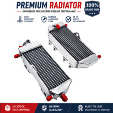 Full Aluminum Radiator For 2005-2022 Yamaha YZ125 YZ125X Dirt Bike picture