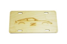 ZSPEC Nissan Z RZ34 Silhouette License Plate, Birch, Ornamental picture