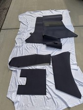 1956-1957 Corvette C1 AL KNOCH Black Daytona Carpet Set NCRS Correct NEW picture