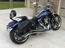 FIXED MOUNT PASSENGER BACKREST SISSY BAR W PAD SHORT 4 YAMAHA RAIDER SCL picture