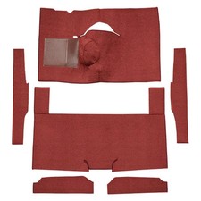 For Ford Falcon 63-65 Carpet Standard Replacement Cut & Sewn Silver Complete picture