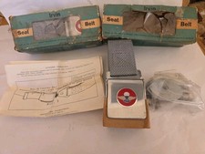 Nos 1959- 63 Corvette Irvin Air Chute Model ID-51-198-1 belt seatbelt NOS SET picture