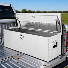 48 Inch Aluminum Truck Tool Box Toolbox Pickup Trunk Bed Underbody Storage picture