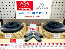 2010-2016 Prius Front X2 Rotors & Brake pads Set GENUINE OEM PART picture