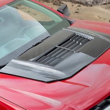 For Chevy Colorado 2016-2022 Air Design Satin Black Hood Scoop picture