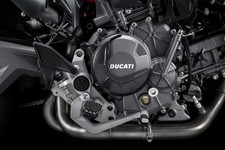 Ducati Hypermotard V2 SP 896 Carbon Fiber Clutch Cover Protection 96982031AA picture