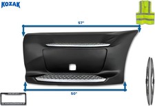 Front Step Fairing Metal Steps Right Side Compatible With Peterbilt 579 13-2021 picture