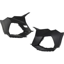 Bumper Face Bar Ends Set of 2 Front Driver & Passenger Side Left Right Pair picture