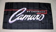 CAMARO 3'X5' FLAG BANNER CHEVROLET CHEVY GM GMC GARAGE MAN CAVE FAST SHIPPING picture