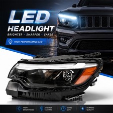 For 2022-2026 Jeep Compass LED Headlight Assembly Left/Driver LH Side 68441587AG picture