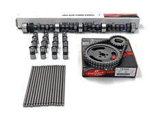 ES179R Stage 2 HP Cam Kit Lifters Pushrods Timing SBC 327 350 400 +50HP ROT ROD picture