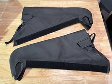 Porsche GT4 GT4RS GT3 GT3RS LWB SEAT BOLSTER PROTECTORS Black/Red Stitching picture