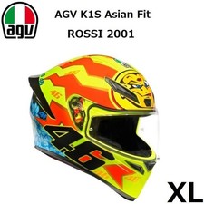 AGV K1 S Rossi 2001 Graphic Full Face Helmet XL 61-62cm Asian Fit New picture