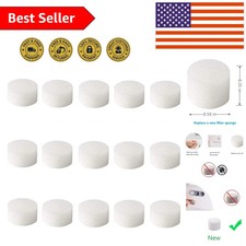 High-Quality 15 Pcs Sponge Filter Set for Inhalation Machines - Universal Size picture