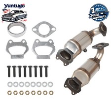 For 2011-20 Dodge Grand Caravan 3.6L Front Rear Manifold Catalytic Converter picture