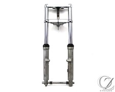 2003 03 Harley FXSTB Night Train Softail Front End Forks Suspension Straight picture