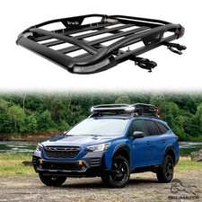 Heavy Duty Double Layer Roof Rack Cross Bar Basket For Subaru Outback Wilderness picture