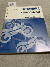 1981 Yamaha XS400 XS400S Service Repair Manual LIT-11616-XS-42 OEM Reprint picture