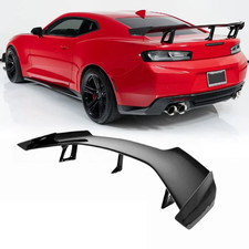 For Chevy Camaro 2015-2024 ZL1 1LE Style Rear Trunk Spoiler Wing MATTE BLACK picture
