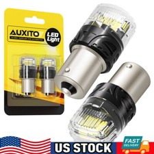 AUXITO 1156 LED Reverse Backup Light Bulbs Super Bright White 6500K 4000LM BA15s picture