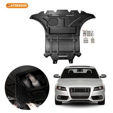 2Pcs Engine Skid Plate For 2010-2016 Audi S4 Under Splash Shield Heavy Duty picture