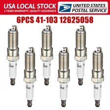 6Pcs 41-103 12625058 IRIDIUM SPARK PLUGS FOR CHEVY BUICK GMC Pontiac 41103 USA picture