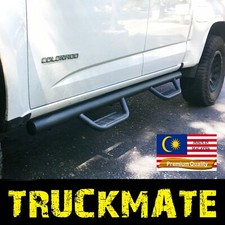 For 2015-2025 GMC Canyon Chevy Colorado Crew Cab Running Boards Bars Side Step picture