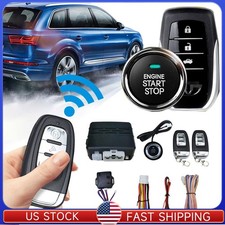 Keyless Entry Engine Start Alarm System Push Button Remote Starter Stop Car SUw picture