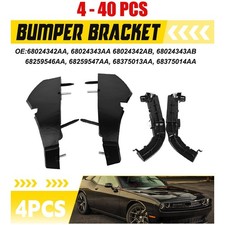 4-40X Front Bumper Bracket Replacement Left&Right For Dodge Challenger 2015-2022 picture