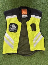 Icon Motorsports Mil Spec Mesh Motorcycle Vest Yellow Reflective Regular Size picture