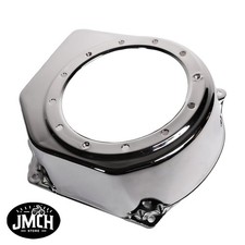 JMCH Chrome Recoil Fan Cover Shroud for Coleman B200R CT200U Mini Bike Housing picture