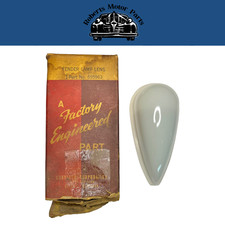 New Old Stock Fender Parking Lamp Lens For 1939 Chrysler Models Mopar #695963 picture