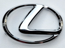 FITS 96-98 NEW LEXUS LX450 FRONT GRILLE CHROME EMBLEM 1996 1997 1998 picture