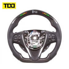 TDD Real Carbon Fiber Classic LED Steering Wheel For Acura TLX 2015 - 2020 Years picture