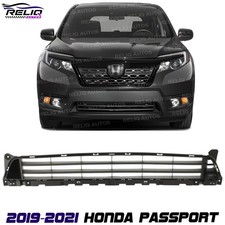 NEW Front Bumper Lower Grille Textured Black For 2019-2021 Honda Passport picture