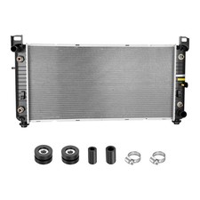 Engine Cooling Aluminum Radiator 34'' 3 Row Fits GMC Sierra 2500 6.0L 1999-2004 picture