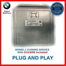 09-14 BMW MSD85.1 PART & CLONING X5 X6 E70 E71 4.4L N63 DME ECU ECM 7 624 036 picture