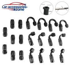 10-20PCS 4AN 6AN 8AN 10AN 12AN Swivel Fuel Oil Gas Hose End Fitting Adapter Kit picture