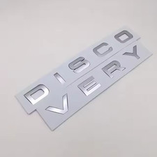 For Land Rover Discovery Sport HOOD DECAL LETTERING EMBLEM NAME Matte Silver picture