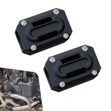 2 PCS Motorcycle Engine Guard Bumper Protection Block, 2 PCS, Black  picture