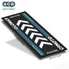 Motorcycle Garage Showroom Pit Mat Workshop Factory Racing 220X80CM For CFMOTO picture