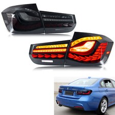 LED GTS Tail Lights for BMW 3 Series F30 F80 M3 2013-2018 Sequential Rear Lamps picture