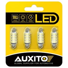 4X AUXITO 39-42MM 211-2 212-2 578 LED Interior Map Light Bulb 6000K CANBUS White picture