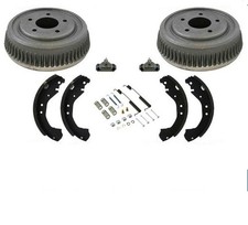 For 1992-1999 Chevrolet C1500 Rear Wheel Drive Rear Brake Drum Drums Shoes picture